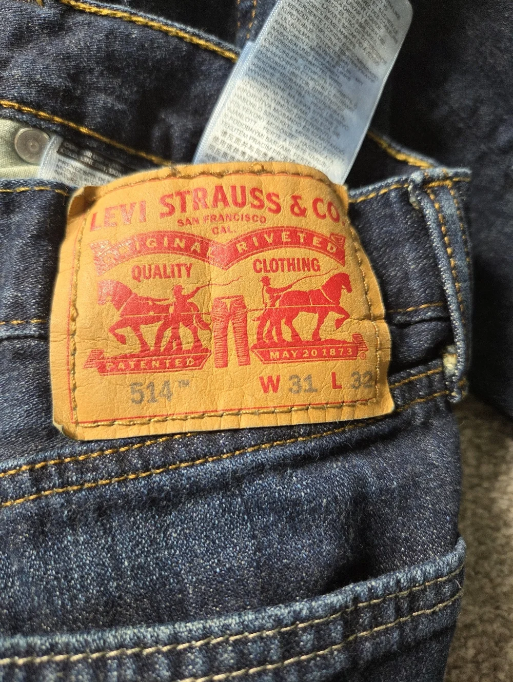 Levi 514 W31 L32 Jeans
